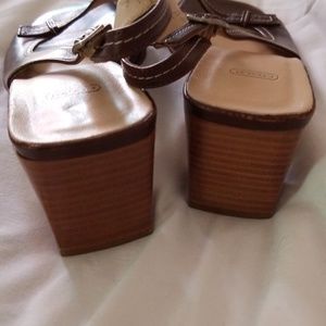 Coach Shoes - Coach Nora Square Heels Coach Shoes - Coach Nora Square Heels